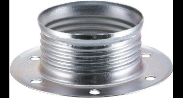 Metalen schroefring E14