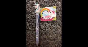 Unicorn multi color balpen