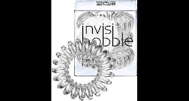 Hair ties Invisibobble Invisibobble Elastic Spiral Transparent 3 Units