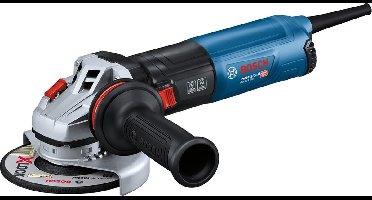 Bosch Professional GWS 14-125 Haakse Slijper 125mm 1400W + GDE 115/125 FC-T Afzuigkap - 0615A5004R