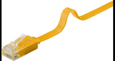 Wentronic CAT6 Netwerkkabel - RJ45 - Geel - 7 m