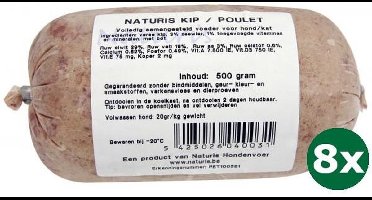 8x500 gr Naturis kip