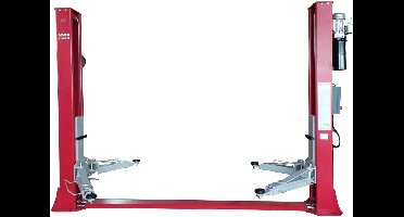 2-koloms hydraulische hefbrug 5,5 t 230V met elektrische ontgrendeling MW Tools HB250M