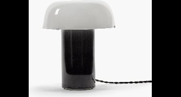 Serax Anita Le Grelle Celine tafellamp D20cm H21cm zwart/ wit