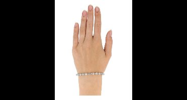 Aquamarijn Ibiza love armband