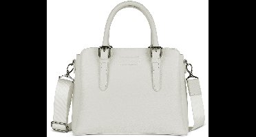 bugatti Leren handtas schoudertas Elsa Ladies Hand Bag White wit