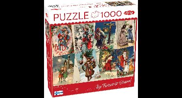 Puzzle Lovers Vintage Christmas Cards 1000 pcs puzzle