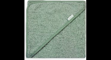 Funnies Badcape | Stone green | 100×100 cm | 100% Katoen | Badstof