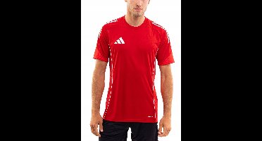 adidas Sportshirt Heren - Rood - Polyester