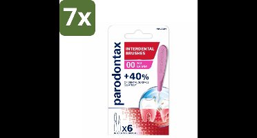 7 x Parodontax - Interdentale Ragers - 0.4 mm - 6 Ragers - Interdentale Ragers - Tandvleesverzorging - Tandplak Verwijderen - Tandvleesontsteking - Gingivitis