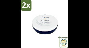 Dove – Bodycrème – Voedende Crème – 150 ml - Voordeelverpakking - 2 stuks - Hydraterende crème - Huid bescherming
