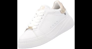 Rieker dames leren sneaker wit