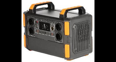 Powerstation – Draagbare Generator – Energiecentrale – Noodstroomvoorziening – Oplaadstation – 1041,6Wh LiFePO4 Batterij – 1000W Pure Sinusgolf Output