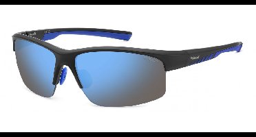 Polaroid PLD 7018/N/S Matte black blue 68/9/130 MAN Zonnebrillen
