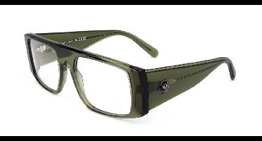 Moncler ML5186 Shiny dark green 55/18/140 UNISEX Brilmonturen