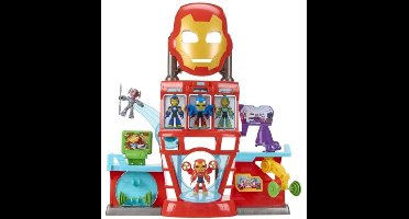 Hasbro Iron Man speelgoed speelset - Iron Man IQ Playset voor kinderen.
