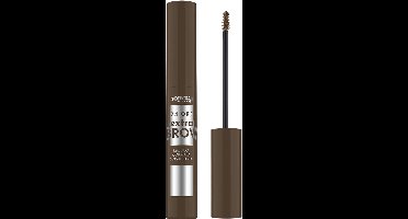 Deborah Milano 24Ore Brow Mascara – Brown 02 – Gekleurde Wenkbrauw-Mascara Voor Volume & Definitie - Langdurige Hold & Natuurlijk Effect - Snel & Eenvoudig In Gebruik - Ultra-precies Borsteltje Voor Perfecte Brows