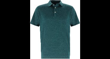 OLYMP Polo Casual - modern fit polo - groenblauw