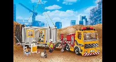 Playmobil City Action Dieplader met Container - 9898