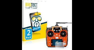 BROTECT - Screenprotector voor RadioLink AT10II - Folie Beschermfolie transparant 2 Stuks