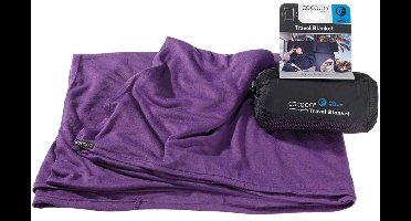 Cocoon Coolmax Reisdeken Eggplant