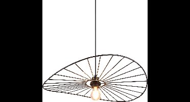 REALITY CHAPEAU - Hanglamp - Zwart mat - excl. 1x E27 7W - In hoogte verstelbaar