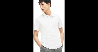 Lacoste Paris Regular Fit Stretch Cotton Piqué Poloshirt Met Korte Mouwen Wit XS Man