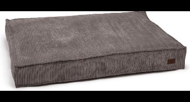 Designed by Lotte Ribbed - Hondenkussen - Bruin -120x80x15 cm