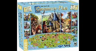 Devir Carcassonne Plus Bordspel Met 11 Uitbreidingen Spaans Veelkleurig