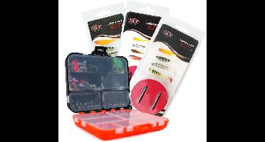 Eurocatch Dropshot compleet kit - Haken - Lood - Kunstaas - Tacklebox - Visset - Dropshotvissen