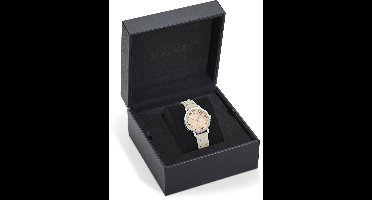 Versace Greca Fortuna VE0A00125 Horloge - Leer - Crème - Ø 35 mm