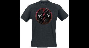 Deadpool 3 - Logo Heren T-shirt - zwart - M