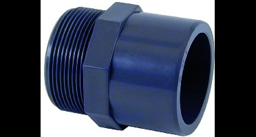 PVC Übergangsmmof 25-20mm x 3/4" PN10, Hard PVC