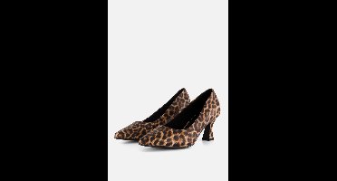 Marco Tozzi Leopard Pumps beige Textiel - Maat 39