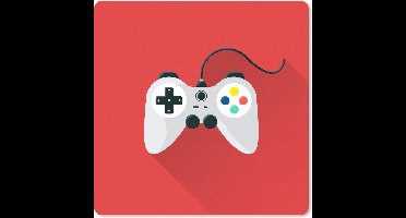 Muismat XXL 80x80 cm - Bureau onderlegger - Bureau mat Controller - Gamen - Rood - Bureaumat - Gaming mousepad xl - Bureaulegger groot - Computer deskmat - Geschikt voor Gaming Muis en Gaming PC set-up