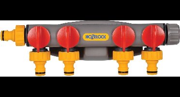 Hozelock 4-weg waterverdeler