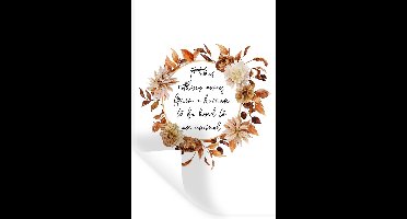 Muurstickers - Sticker Folie - Quotes - Spreuken - It takes nothing away from a human to be kind to an animal - Dieren - 20x30 cm - Plakfolie - Muurstickers Kinderkamer - Zelfklevend Behang - Zelfklevend behangpapier - Stickerfolie