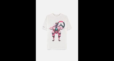 Overwatch - D.VA Heren T-shirt - M - Wit