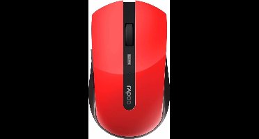 Draadloze Bluetooth laser muis Multi-mode 7200M Rood