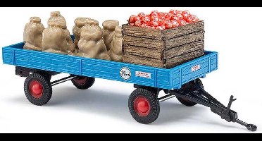 Busch 44995 H0 Aanhanger Aanhangwagen met lading appels