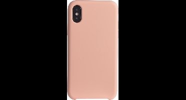 Bigben Connected, Hoesje Geschikt voor Apple iPhone X/XS Stijf, zacht aanvoelend siliconen, Roze