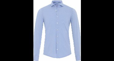 Pure - Functional Overhemd Lichtblauw - Heren - Maat 44 - Slim-fit
