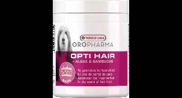 Versele-Laga Oropharma Opti Hair Dog Tegen Haaruitval - Voedingssupplement - Huid - Vacht - 130 g Granules