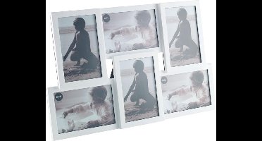 Balvi Fotolijst Insernia 28 X 44 Cm Wit 6 Foto's