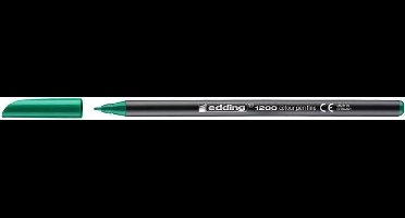 Edding Stift Edding 1200 Rond 3 - 4 Mm Groen