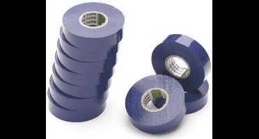 Isolatietape Pvc Nitto 19Mm Rol=20M Blauw
