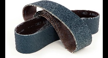 HBM 75 x 1180 mm K120 Zirconium Schuurband Blauw