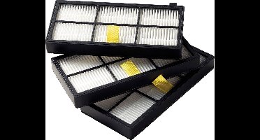Originele Set Hoogefficiënt AeroForce Filters voor de iRobot Roomba 800 en 900 Serie (3 Stuks)