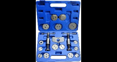 StahlKaiser 18-delige remzuiger terugplaatsset - veelzijdig en gebruiksvriendelijk - blauw - met draagkoffer