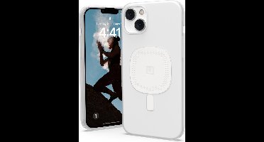 UAG Lucent 2.0 Backcover magnetische ring iPhone 14 Plus hoesje - Marshmallow
